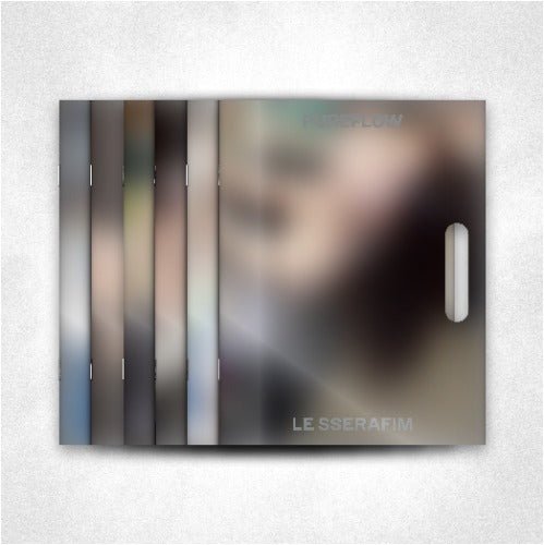 PRE - ORDER LE SSERAFIM 2nd Studio Album PUREFLOW pt.1 (COMPACT Version) – album  (Clear Silver / / ) | HobiEgo K - pop Shop