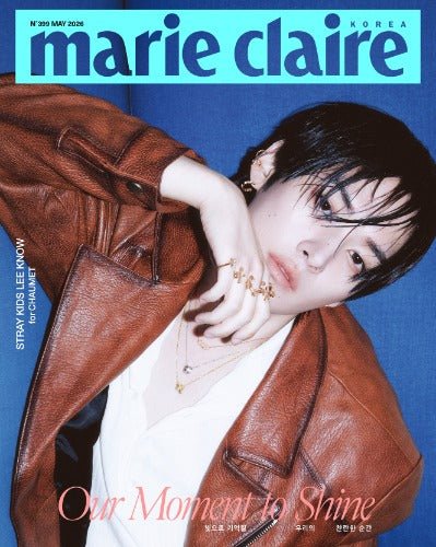 PRE - ORDER Marie Claire Magazine May 2026 Cover : Stray Kids LEE KNOW – merch  (A / / ) | HobiEgo K - pop Shop