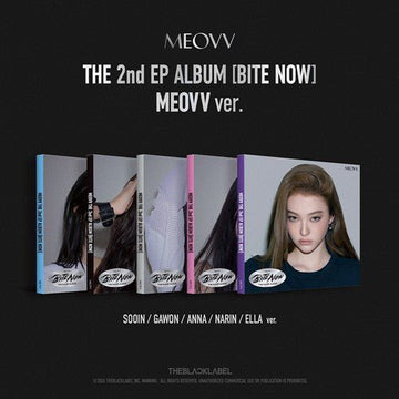 PRE - ORDER MEOVV 2nd EP Album BITE NOW (MEOVV Version) – album  (Sooin / / ) | HobiEgo K - pop Shop