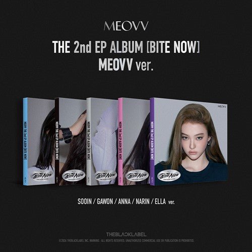 PRE - ORDER MEOVV 2nd EP Album BITE NOW (MEOVV Version) – album  (Sooin / / ) | HobiEgo K - pop Shop