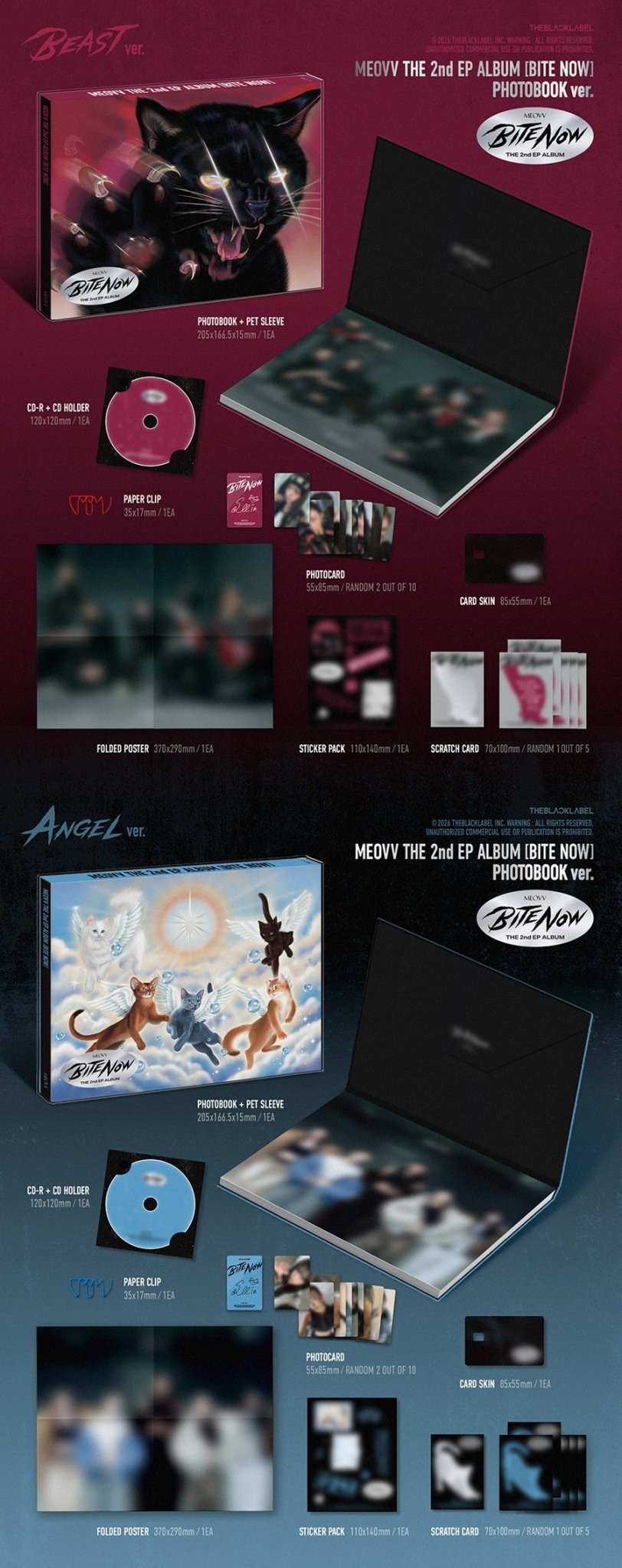 PRE - ORDER MEOVV 2nd EP Album BITE NOW (PHOTOBOOK Version) – album  (BEAST / / ) | HobiEgo K - pop Shop