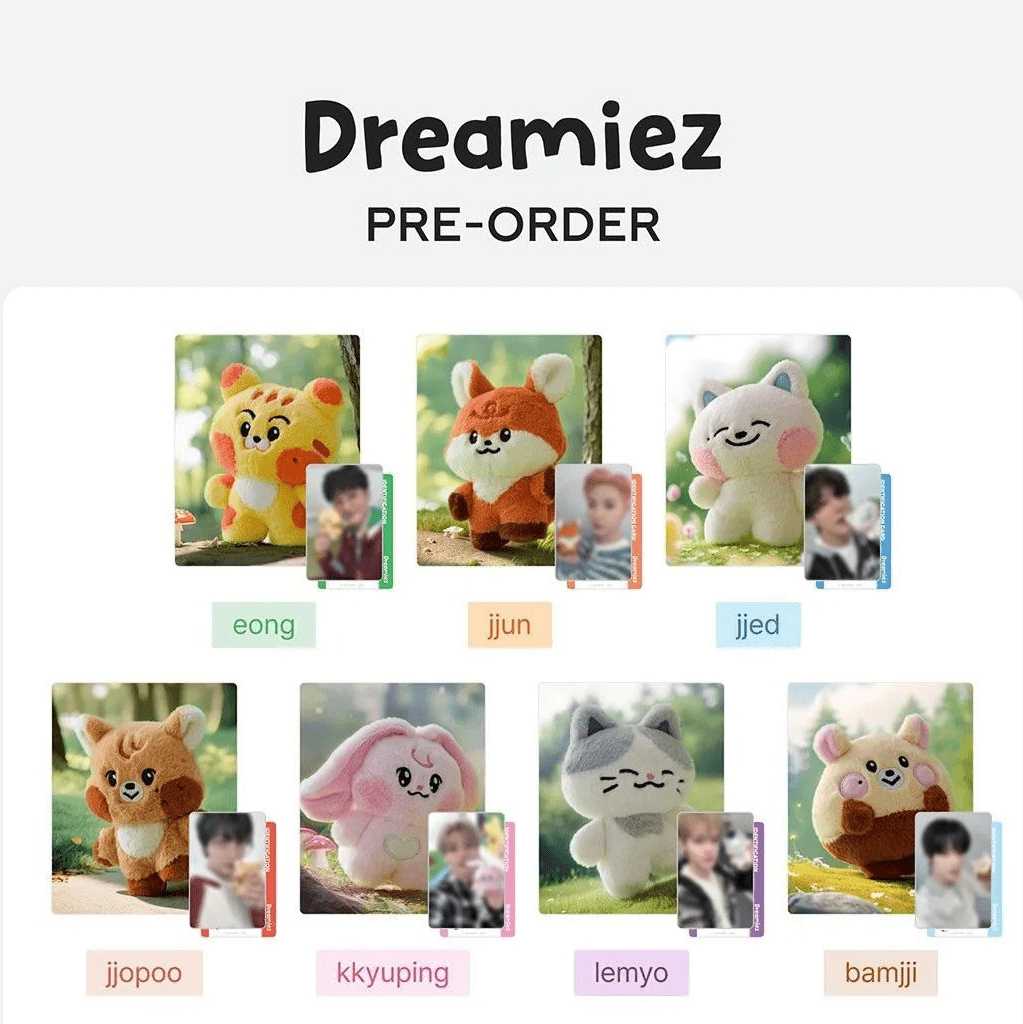 PRE - ORDER NCT DREAM Dreamiez Plush with LINE FRIENDS – Plush (eong (Mark) / / ) | HobiEgo