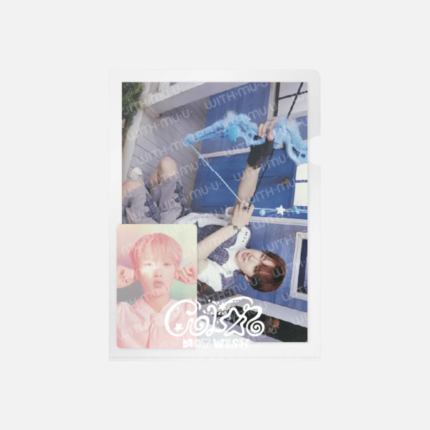 PRE - ORDER NCT WISH 2025 FIND YOUR COLOR MD Postcard & Hologram Photocard Set – Merchandise (Sion / / ) | HobiEgo