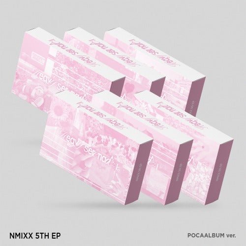 PRE - ORDER NMIXX 5th EP Heavy Serenade (Platform Album POCAALBUM Version) Random – album  ( / / ) | HobiEgo K - pop Shop