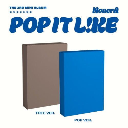 Pre - Order NouerA 3rd Mini Album POP LIKE IT Photobook Version Random – album  ( / / ) | HobiEgo
