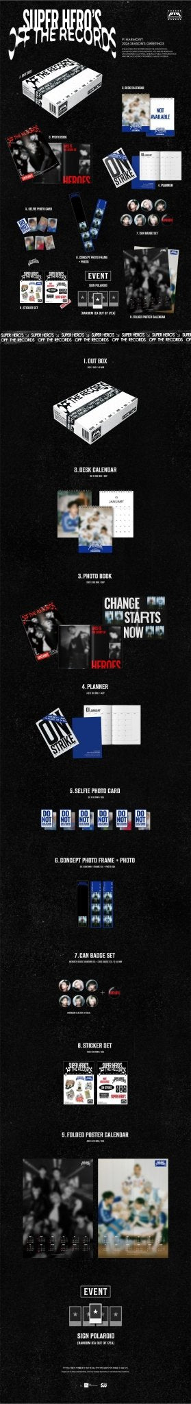 PRE - ORDER P1Harmony 2026 Season's Greetings – album ( / / ) | HobiEgo