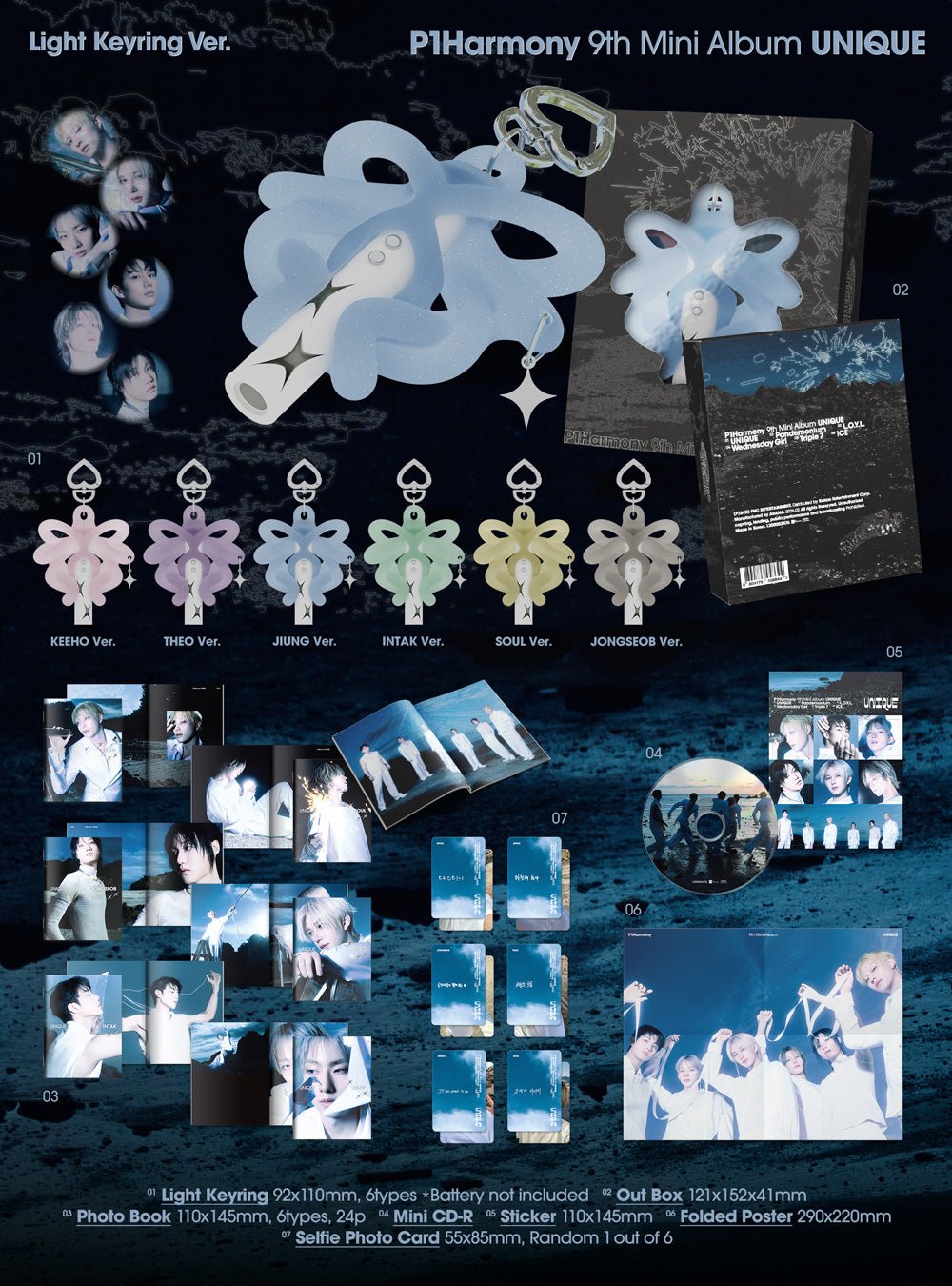 P1Harmony 9th Mini Album UNIQUE – HobiEgo