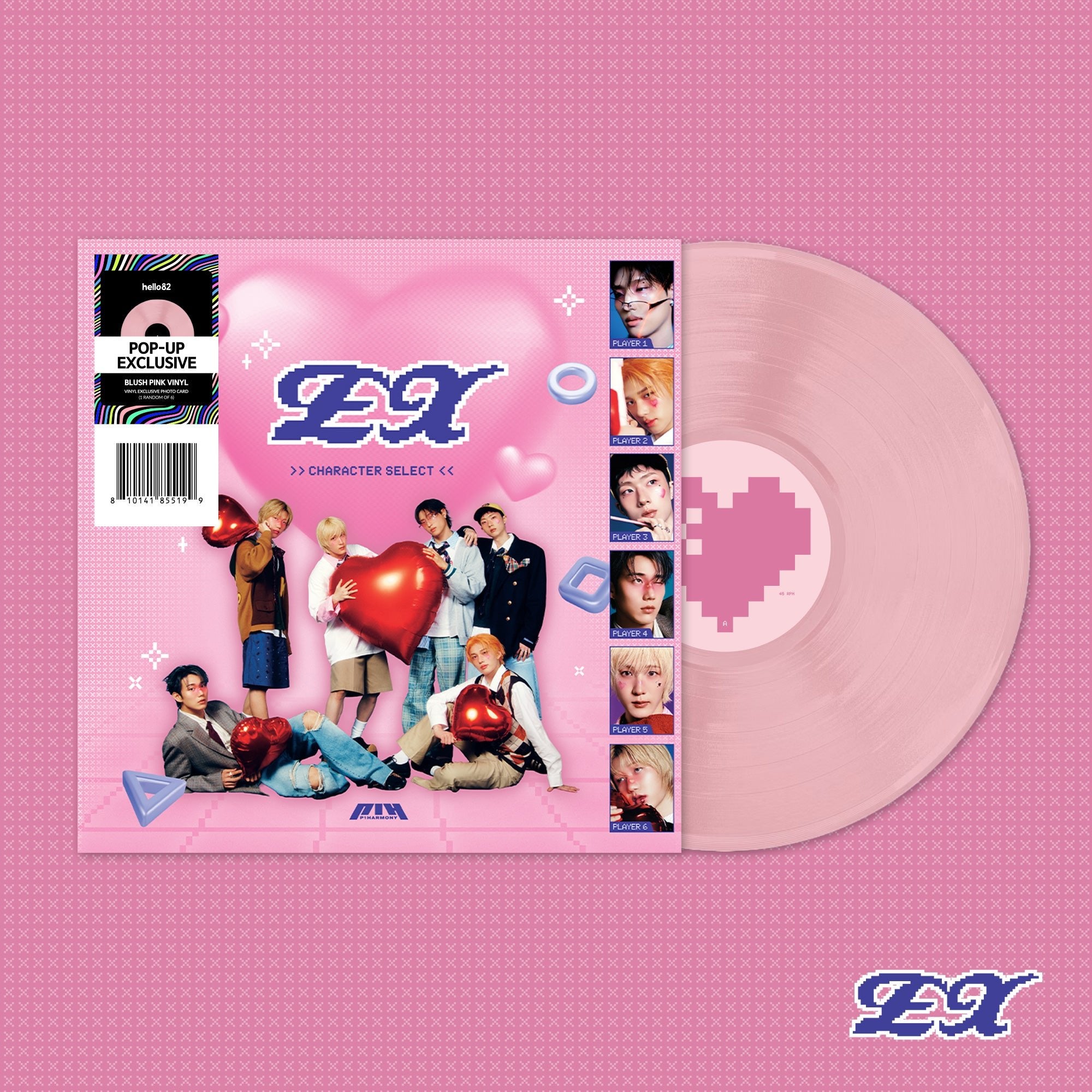 PRE - ORDER P1Harmony English Album EX Vinyl (hello82 POP - UP Exclusive) – album ( / / ) | HobiEgo