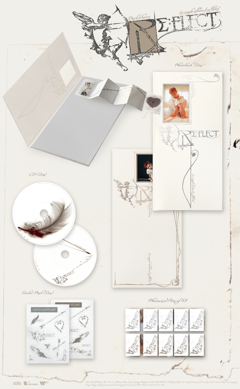 PRE - ORDER PARK JI HOON 1st Single Album RE:FLECT – album  (A / / ) | HobiEgo K - pop Shop