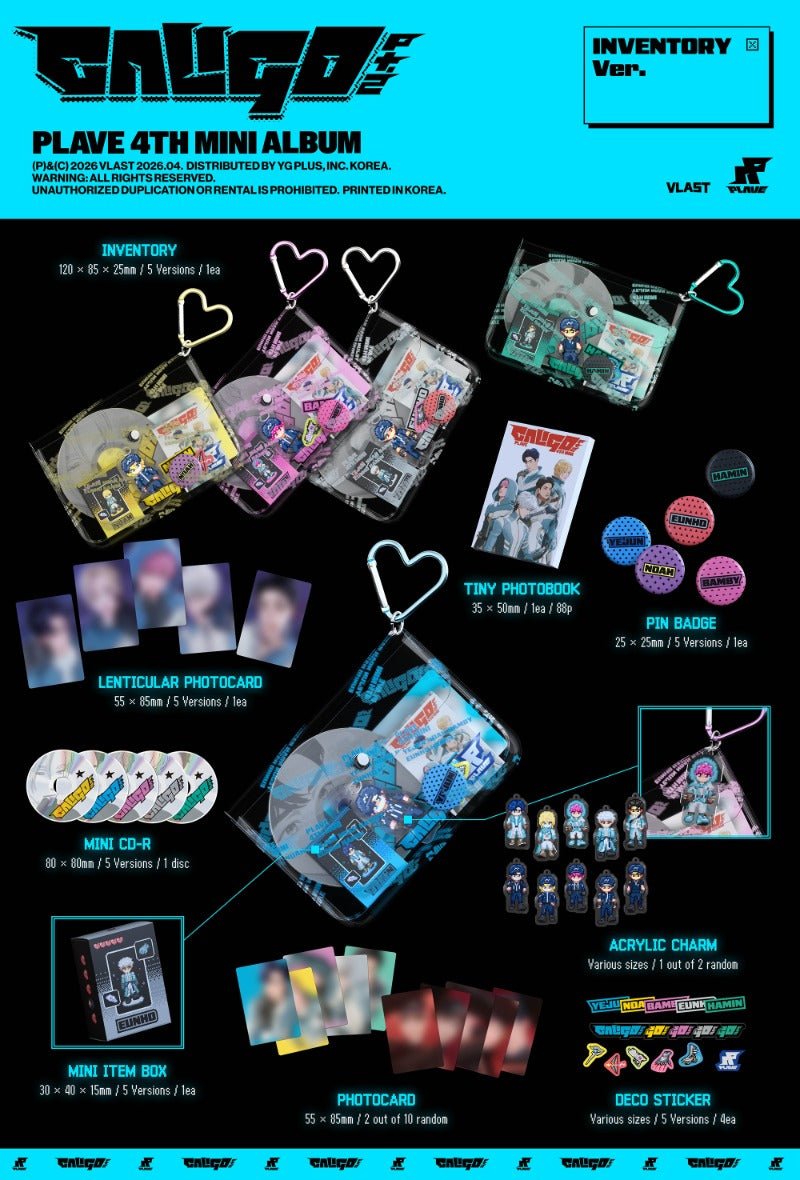 PRE - ORDER PLAVE 4th Mini Album Caligo Pt.2 (INVENTORY Version) – album  (Yejun / / ) | HobiEgo K - pop Shop