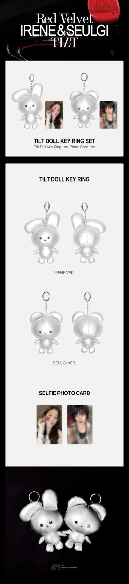 PRE - ORDER Red Velvet Irene & Seulgi TILT Doll Keyring – Keyring (Irene / / ) | HobiEgo