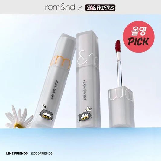 PRE - ORDER ROM&ND X ZO& FRIENDS Blur Fudge Tint – merch (02 ROSIENTAL / / ) | HobiEgo