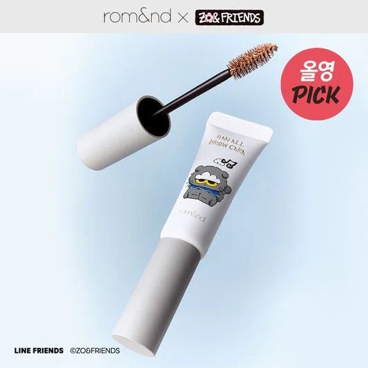 PRE - ORDER ROM&ND X ZO& FRIENDS Hanall Brow Cara – makeup ( / / ) | HobiEgo