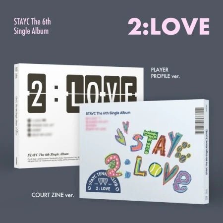 PRE - ORDER STAYC 6th Single Album 2:LOVE – album  (COURT ZINE / / ) | HobiEgo K - pop Shop