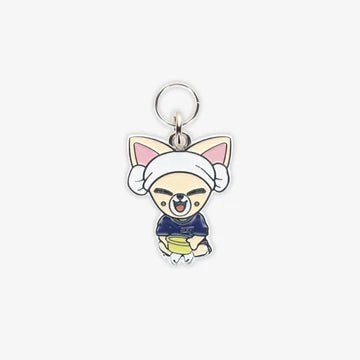 PRE - ORDER Stray Kids 2025 JYP Japan Pop - Up Store Sauna Key Holder Charm – Bag Charm (Foxl.Ny / / ) | HobiEgo