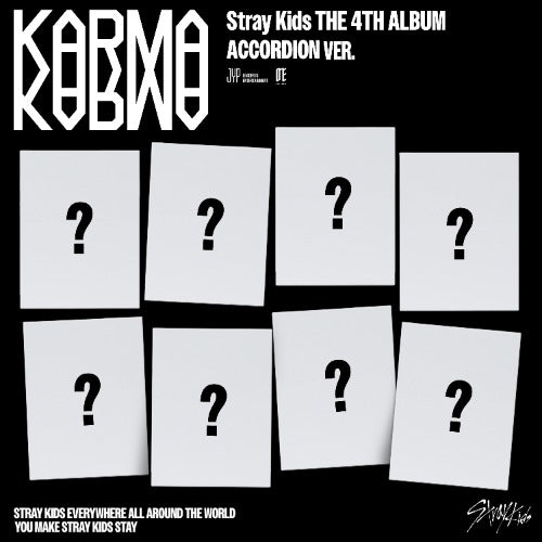 PRE - ORDER STRAY KIDS 4th Album KARMA (Accordion Version) + Aladin POB – album (Bang Chan / / ) | HobiEgo