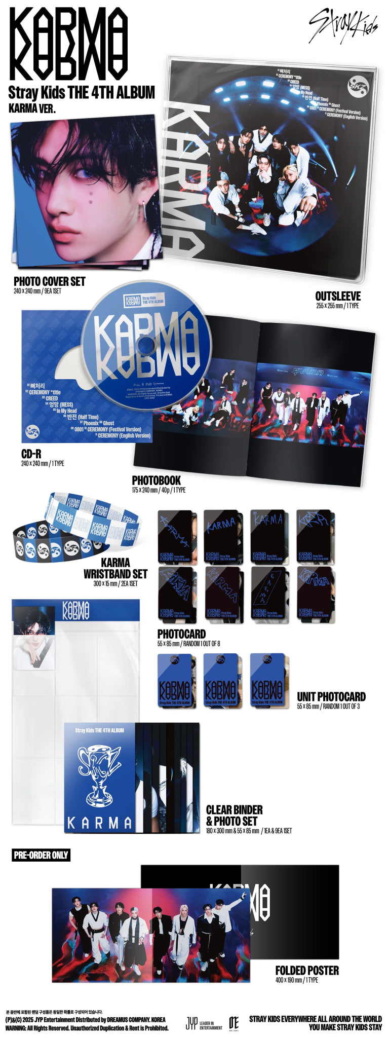 PRE - ORDER STRAY KIDS 4th Album KARMA (Limited KARMA Version)+ Aladin POB – album ( / / ) | HobiEgo