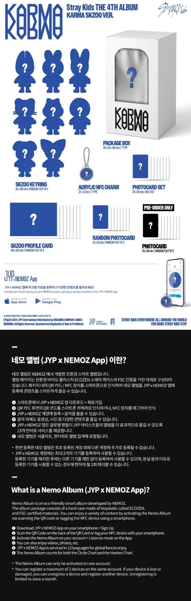 PRE - ORDER STRAY KIDS 4th Album KARMA (SKZOO Version) + Aladin POB – album ( / / ) | HobiEgo