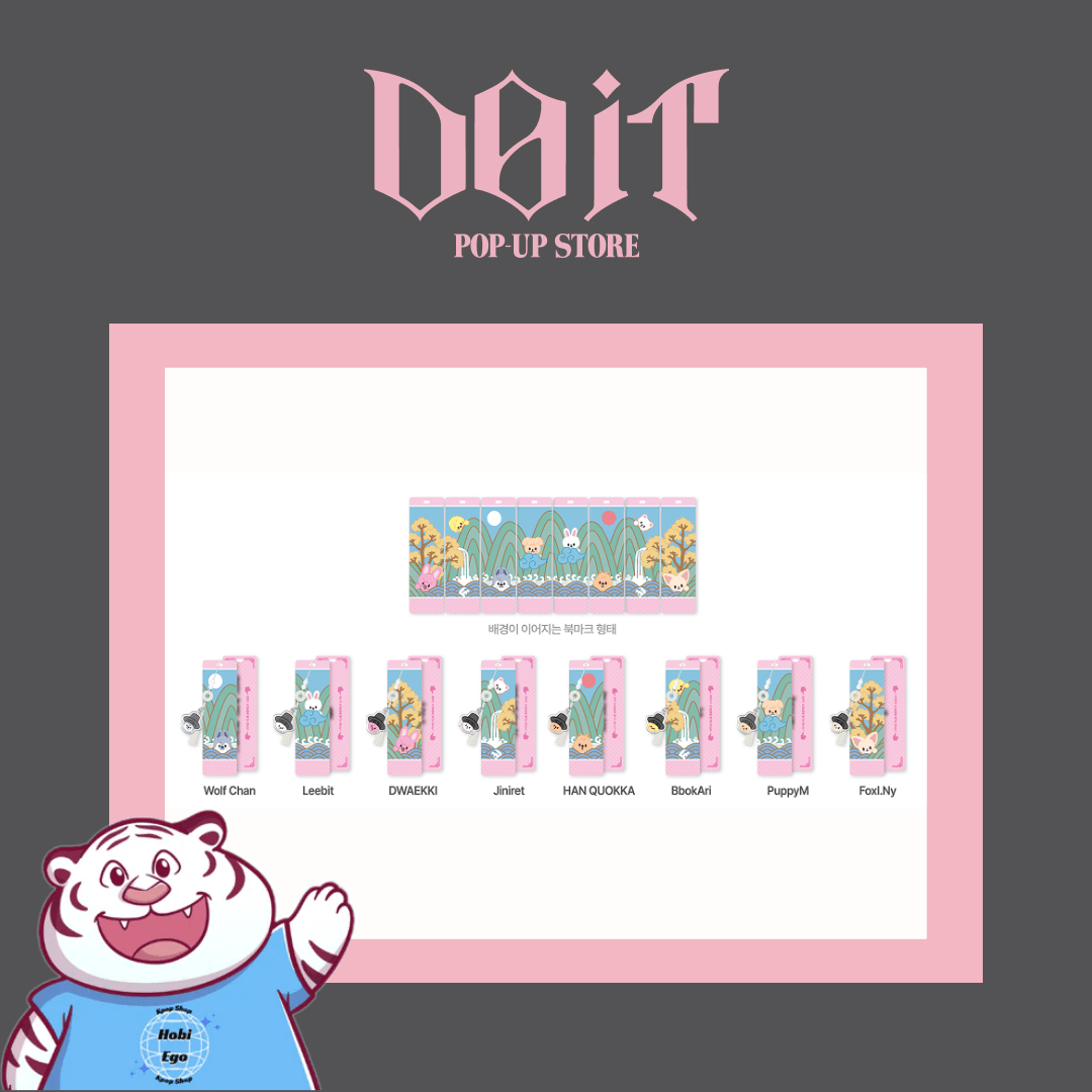 PRE - ORDER Stray Kids DO IT Pop - Up Store Bookmark – merch  (Wolf Chan / / ) | HobiEgo