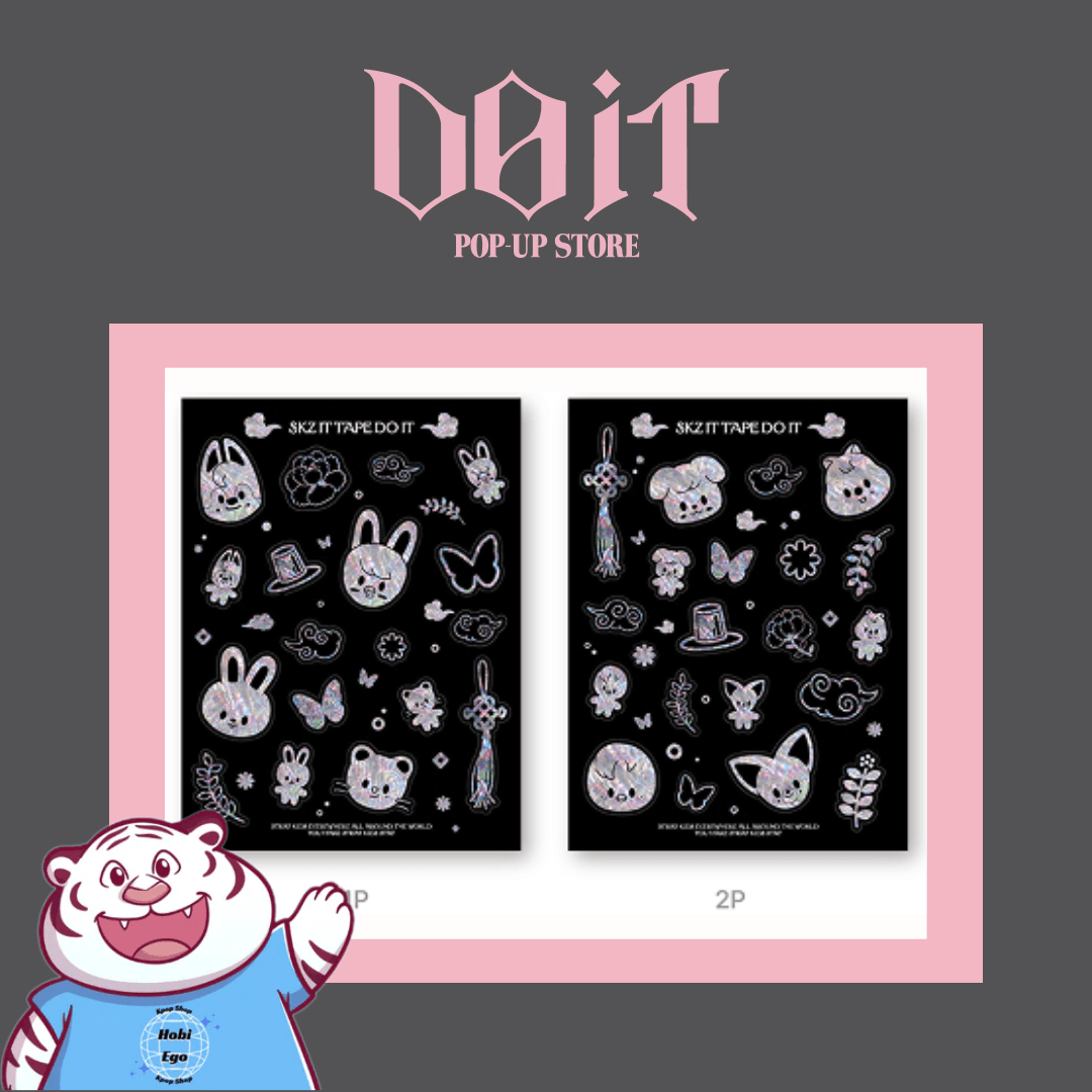 PRE - ORDER Stray Kids DO IT Pop - Up Store SKZOO Sticker – merch  ( / / ) | HobiEgo