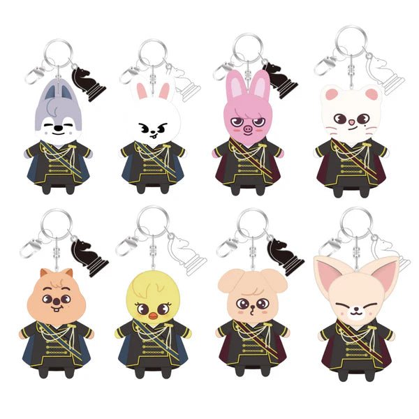 PRE - ORDER Stray Kids JAPAN Season's Greetings 2026 “FORCE” OFFICIAL GOODS Puppet Key Holder – Plush (Bang Chan - Wolf Chan / / ) | HobiEgo