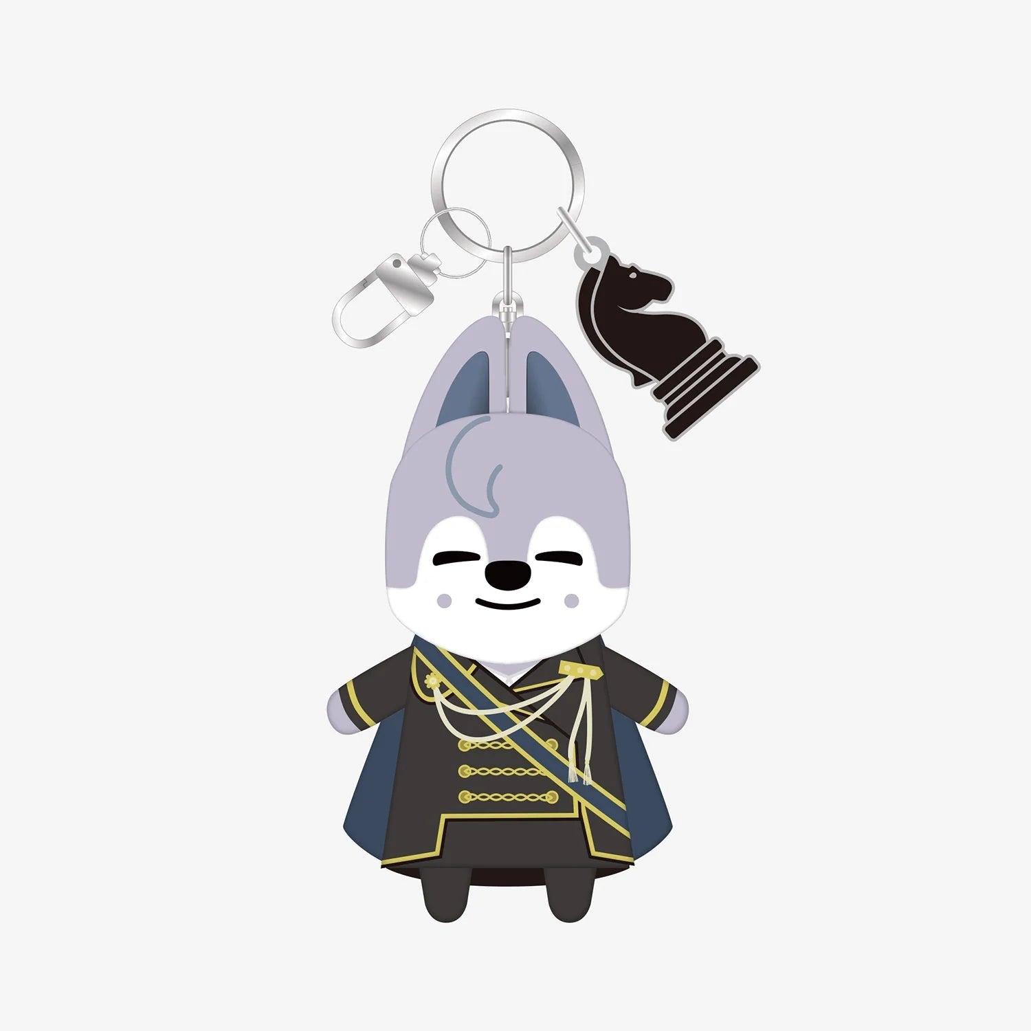 PRE - ORDER Stray Kids JAPAN Season's Greetings 2026 “FORCE” OFFICIAL GOODS Puppet Key Holder – Plush (Bang Chan - Wolf Chan / / ) | HobiEgo