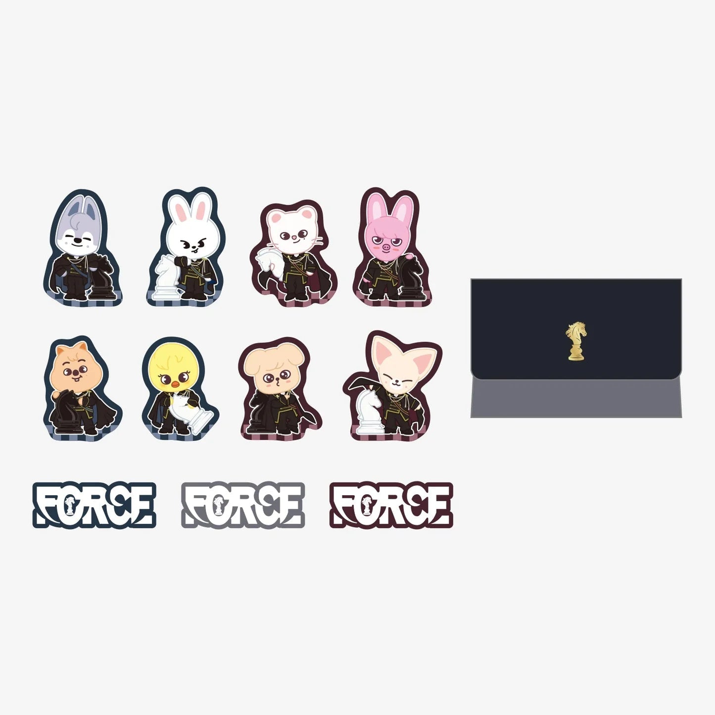 PRE - ORDER Stray Kids JAPAN Season's Greetings 2026 “FORCE” OFFICIAL GOODS Sticker Set – Merchandise ( / / ) | HobiEgo