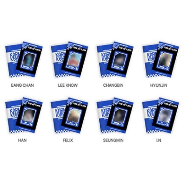 PRE - ORDER Stray Kids KARMA Pop Up Store Official Locker Room Sticker Book – Stickers (Bang Chan / / ) | HobiEgo