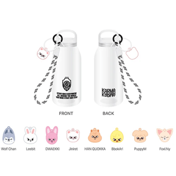 PRE - ORDER Stray Kids KARMA Pop Up Store Official SKZOO Tumbler – Cup (Wolf Chan / / ) | HobiEgo