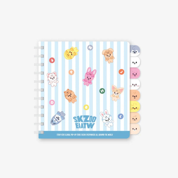 PRE - ORDER STRAY KIDS SKZOO Everywhere All Around The World - SKZOO INDEX NOTE SEOUL – merch  ( / / ) | HobiEgo K - pop Shop