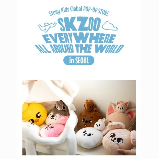 PRE - ORDER STRAY KIDS SKZOO Everywhere All Around The World - SKZOO REEL FACE SET – merch  (Bang Chan - Wolf Chan / / ) | HobiEgo K - pop Shop