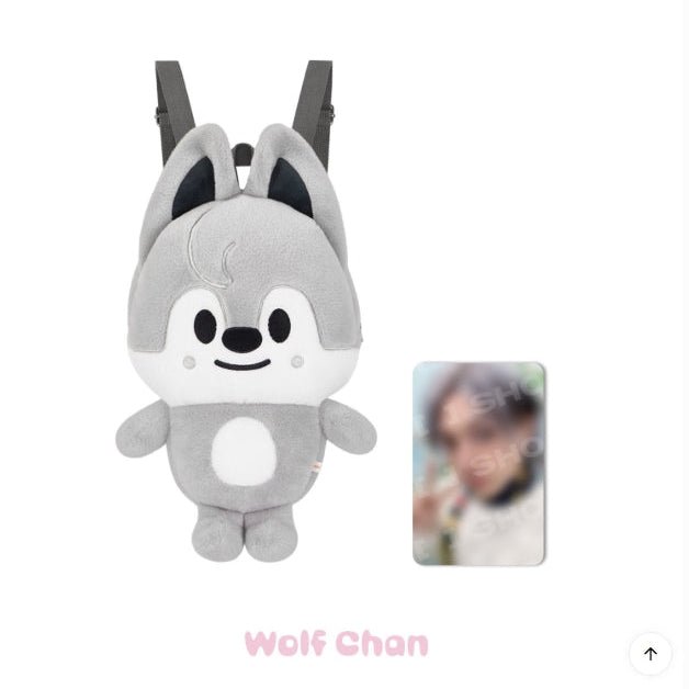 PRE - ORDER Stray Kids STAY in Our Little House - SKZOO Plush Backpack – merch  (Wolf Chan / / ) | HobiEgo K - pop Shop