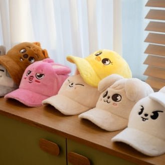 PRE - ORDER Stray Kids STAY in Our Little House - SKZOO PLUSH CAP – merch  (FoxI.Ny / / ) | HobiEgo K - pop Shop