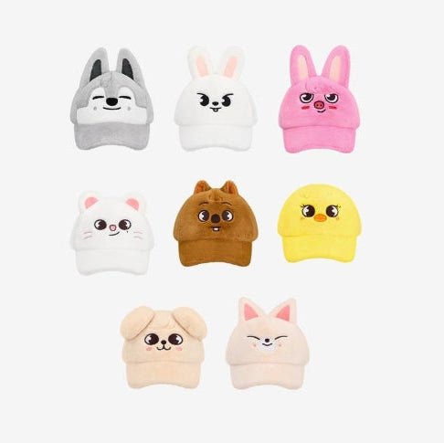 PRE - ORDER Stray Kids STAY in Our Little House - SKZOO PLUSH CAP – merch  (Wolf Chan / / ) | HobiEgo K - pop Shop