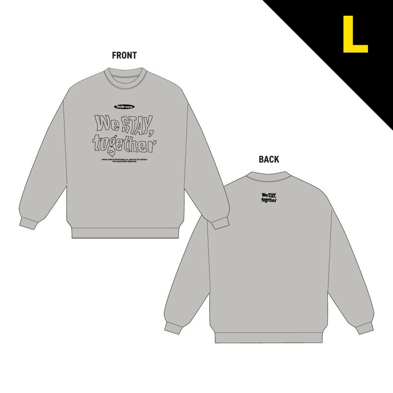PRE - ORDER Stray Kids Stay Together EXHIBITION "We STAY, together" Jumper Large – merch  ( / / ) | HobiEgo K - pop Shop