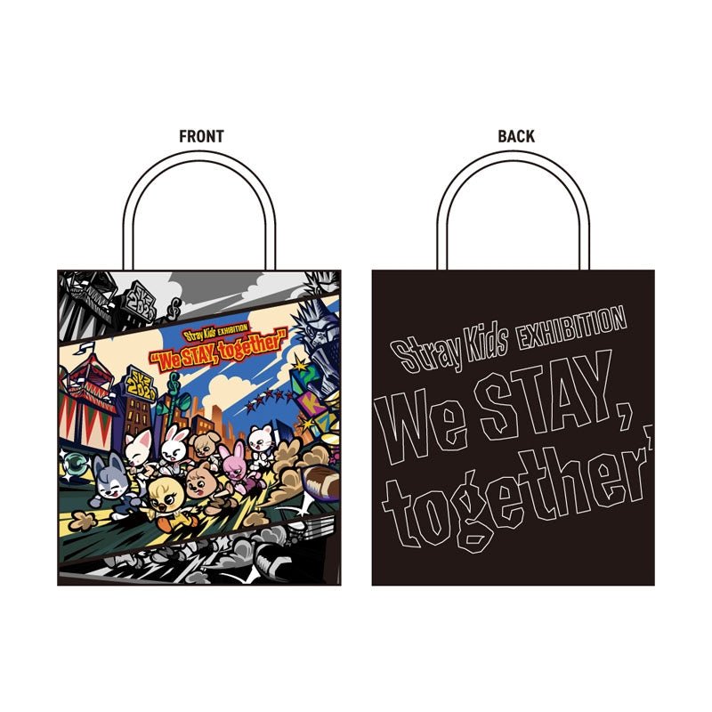 PRE - ORDER Stray Kids Stay Together EXHIBITION "We STAY, together" Paper Bag Shopper Large – merch  ( / / ) | HobiEgo K - pop Shop