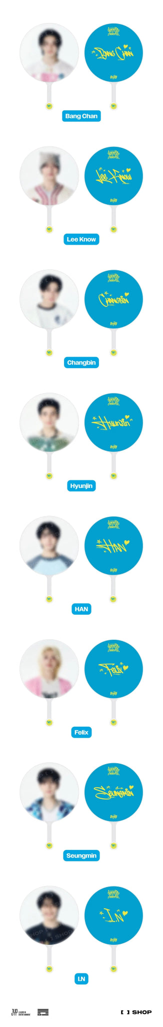 PRE - ORDER Stray Kids World Tour dominATE : celebrATE Pop - Up Store Image Picket – merch (Bang Chan / / ) | HobiEgo