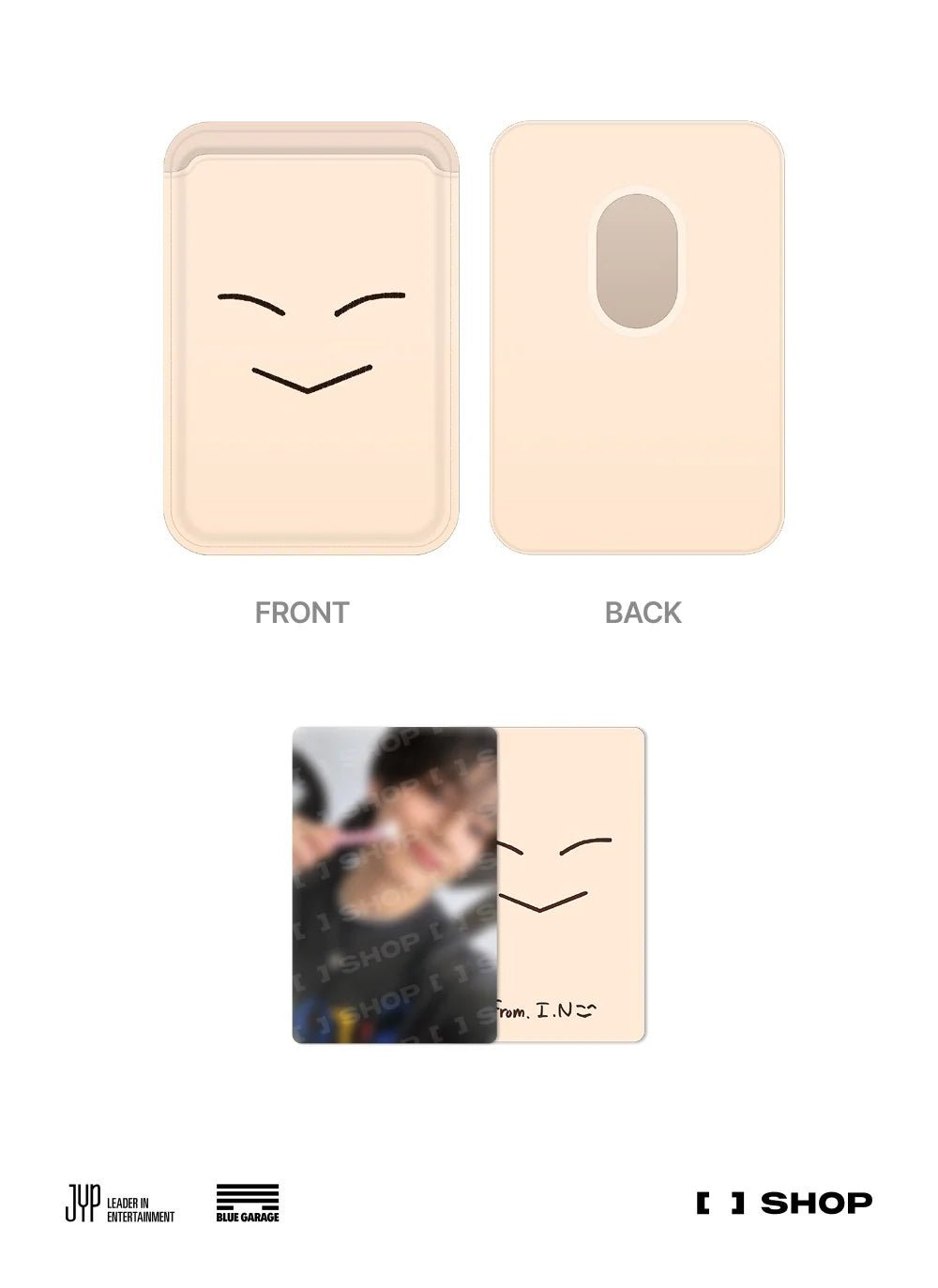 PRE - ORDER Stray Kids World Tour dominATE : celebrATE Pop - Up Store Magnetic Card Wallet By I.N – merch ( / / ) | HobiEgo