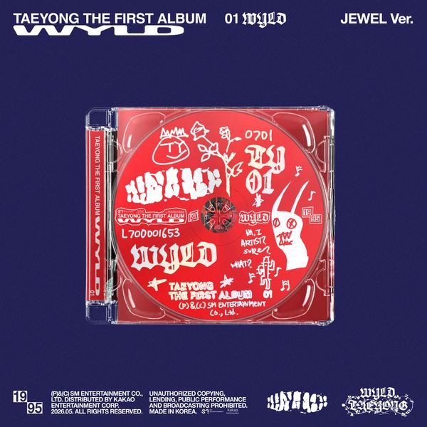 PRE - ORDER TAEYONG (NCT) 1st Full Album WYLD (Jewel Case Version) – album  ( / / ) | HobiEgo K - pop Shop