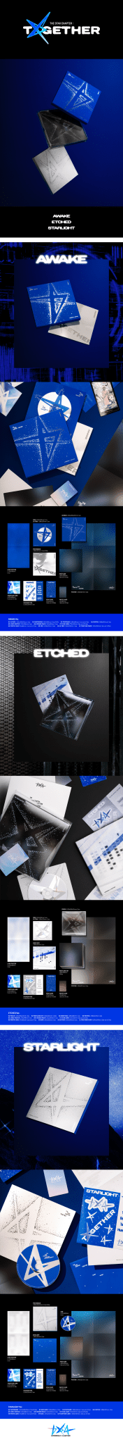 PRE - ORDER TOMORROW X TOGETHER 4th Full Album The Star Chapter : TOGETHER – album (AWAKE (Blue) / / ) | HobiEgo