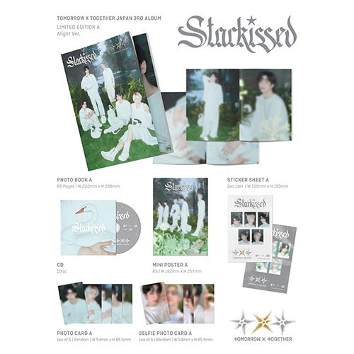 PRE - ORDER Tomorrow X Together Japanese 3rd Album Starkissed (Limited Edition A) – album ( / / ) | HobiEgo
