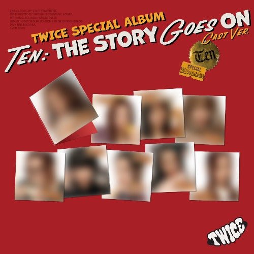 PRE - ORDER TWICE Special Album TEN: The Story Goes On (Cast Version) – album (Jihyo / / ) | HobiEgo