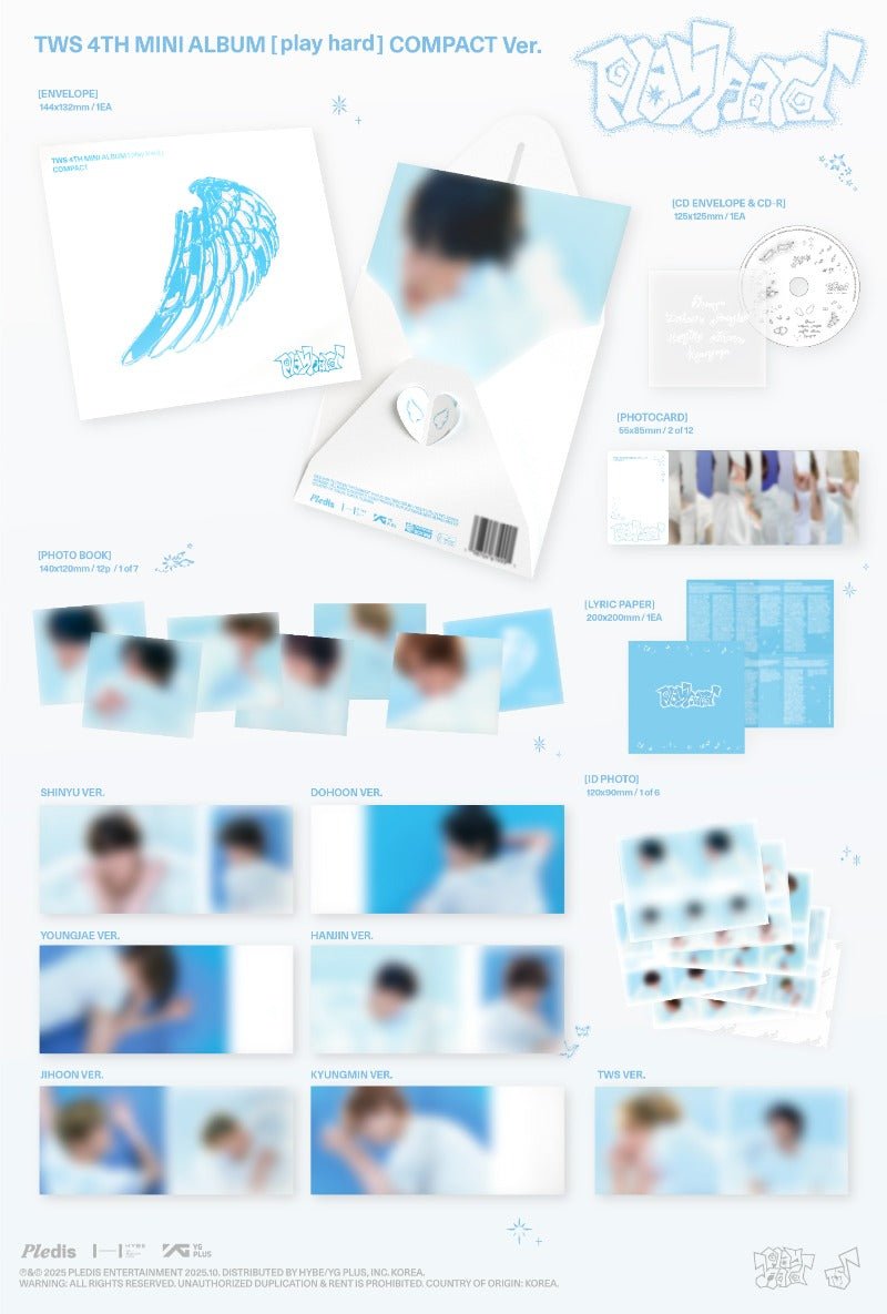 PRE - ORDER TWS 4th Mini Album Play Hard (Compact Album) – album ( / / ) | HobiEgo