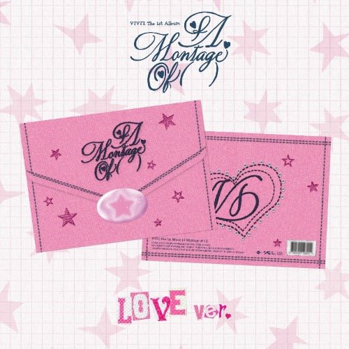 PRE - ORDER VIVIZ 1st Album A Montage of ( ) (Love Version) – album ( / / ) | HobiEgo