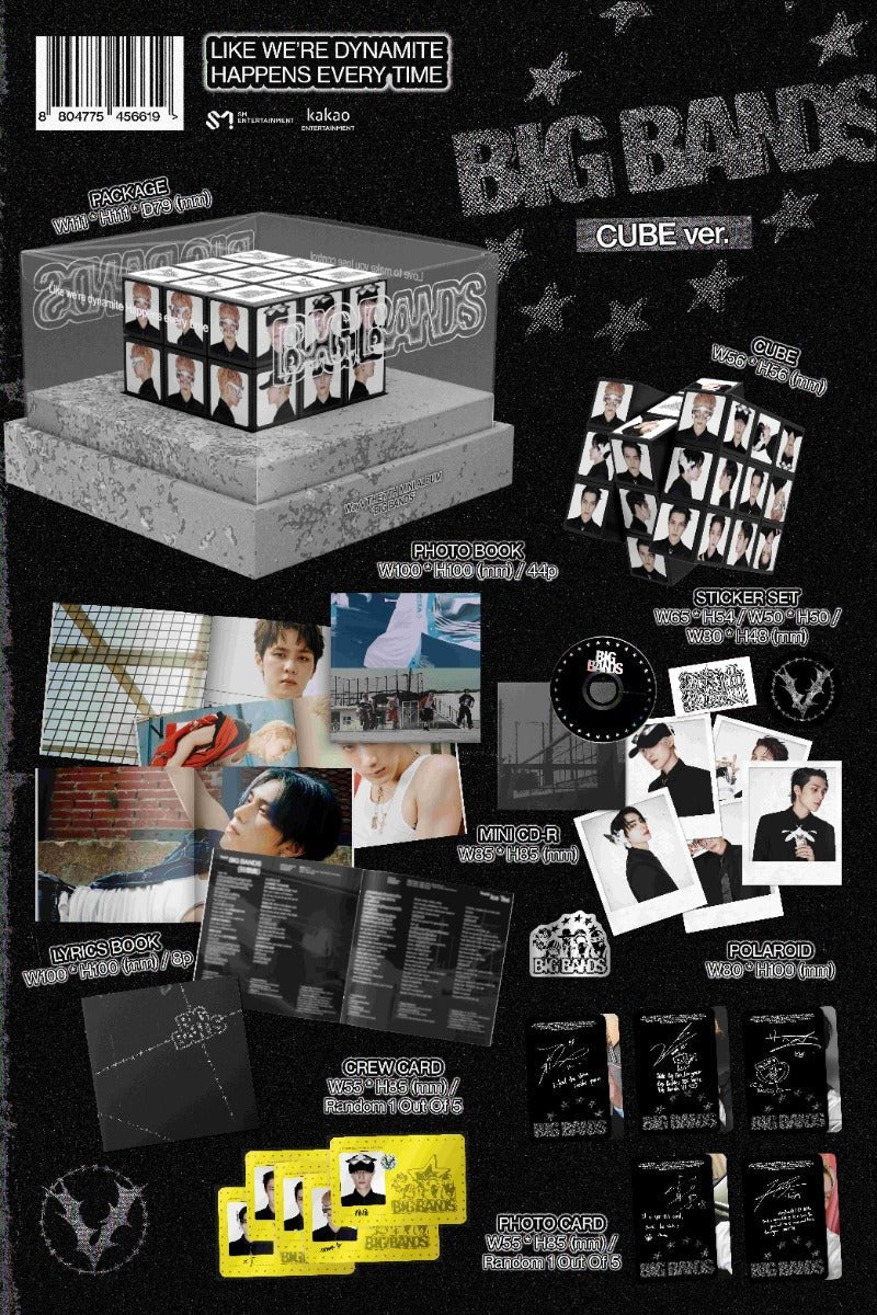 PRE - ORDER WayV 7th Mini Album BIG BANDS (Special Version) – ( / / ) | HobiEgo