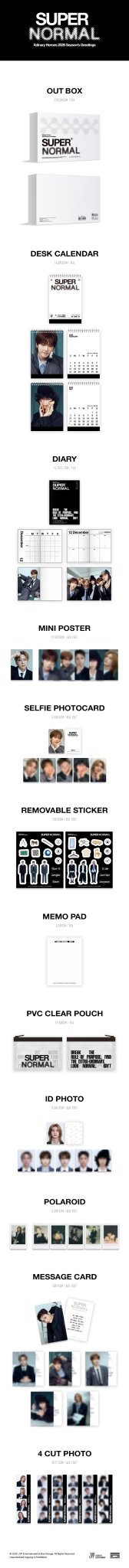 PRE - ORDER Xdinary Heroes 2026 Season's Greetings SUPER NORMAL – album ( / / ) | HobiEgo