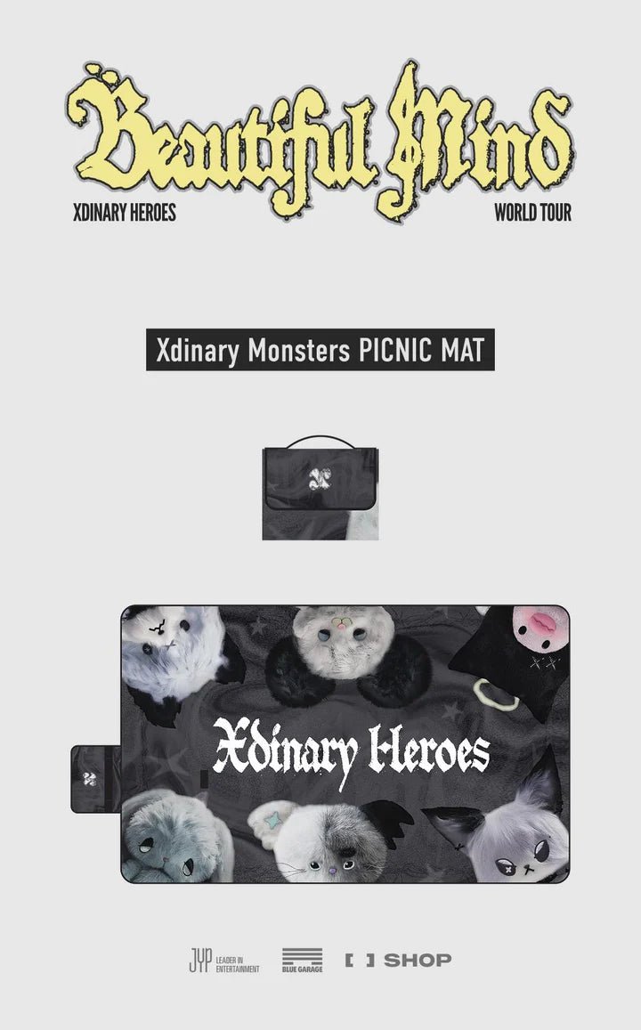 PRE - ORDER Xdinary Heroes Beautiful Mind World Tour in SEOUL Xdinary Monsters PICNIC MAT – Merchandise ( / / ) | HobiEgo