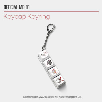 PRE - ORDER XLOV CLOXE 2U 2ND Fanmeeting MD Keycap Keyring – merch ( / / ) | HobiEgo