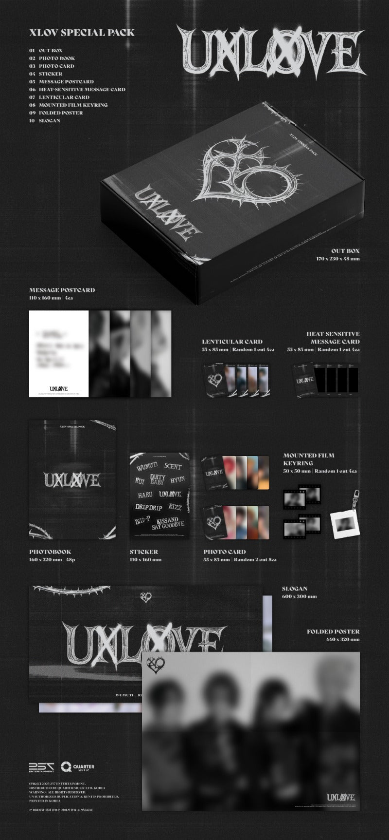PRE - ORDER XLOV MD UXLXVE Special Pack – album ( / / ) | HobiEgo