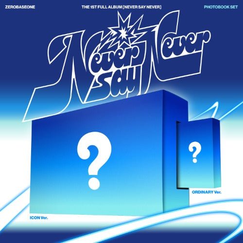 PRE - ORDER ZEROBASEONE 1st Full Album NEVER SAY NEVER – album (ICON / / ) | HobiEgo